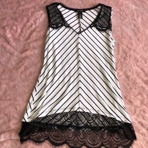 WHBM XS striped tank